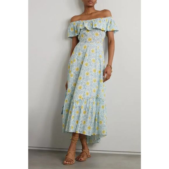 Rixo 'Mauve' Midi Dress Size 4 - Picture 1 of 5